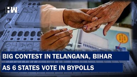 Big Contests In Telangana Bihar As 6 States Vote In Bypolls Gujarat Election 2022 Video