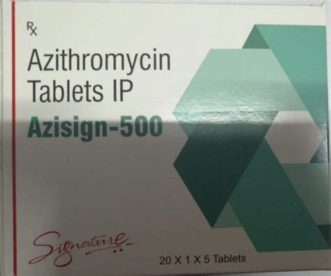 Signature Azisign 500 500 Mg At Best Price In Nagpur ID 23878788762