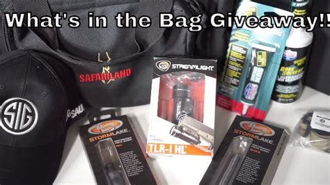 What’s in the bag giveaway part II – Firearms Nation