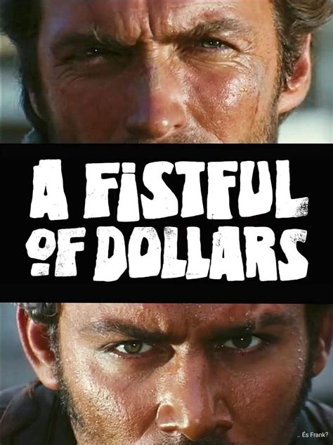 Clint Eastwood Gian Maria Volonté A Fistful of Dollars 1964 Clint