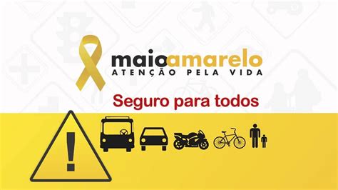 Palestra Maio Amarelo Campanha Trânsito Mais Seguro