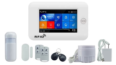 Kit Alarma Gsm Wifi Teclado T Ctil Tft Color E Tecnosat