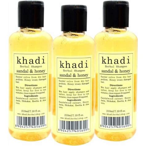 Vagad S Khadi Sandal And Honey Shampoo Packaging Size Ml At Rs