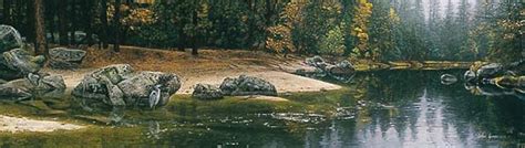 Stephen Lyman Art--Riparian Riches Stephen Lyman Original Painting