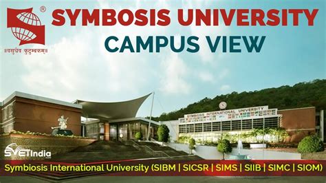 Symbiosis International University Campus Tour With Estd Years