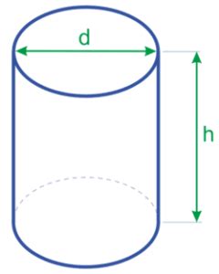 Calculadora de Volumen de un Cilindro online