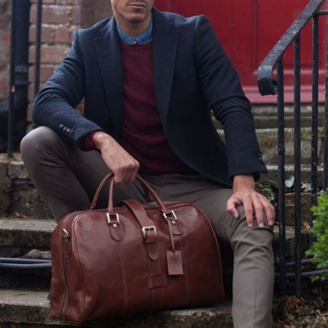 10 Best Leather Weekend Bags Holdalls For Trendy Men Flavourmag