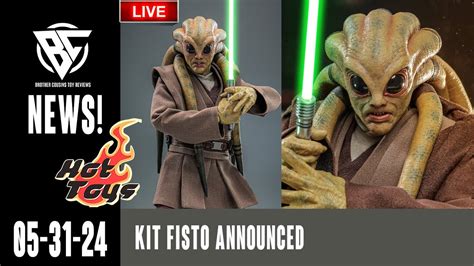 Hot Toys Star War Episode III Revenge Of The Sith Kit Fisto YouTube