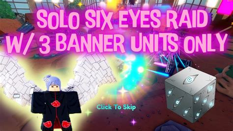 Six Eyes Raid With Only 3 BANNER UNITS Solo Gameplay All Star Tower