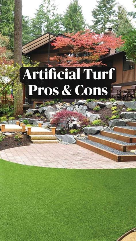 Artificial Turf Pros & Cons | Small backyard landscaping, Backyard ...