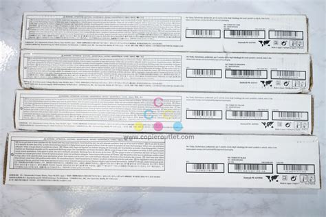 New Oem Canon Imagepress Lite C C C Cmyk Toner Set T