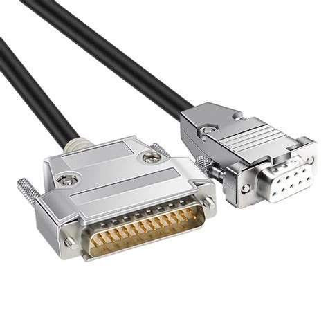 DB9 A DB25 Cable RS232 Hembra DB9 A DB25 Pin Adaptador Macho Accesorios