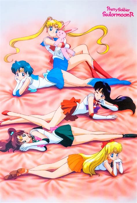 Tsukino Usagi Sailor Moon Mizuno Ami Aino Minako Hino Rei And 5