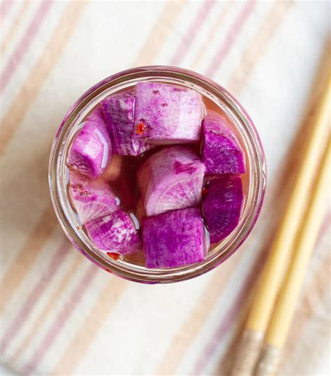 Korean Pickled Radish Quick And Easy Tasha S Artisan Foods