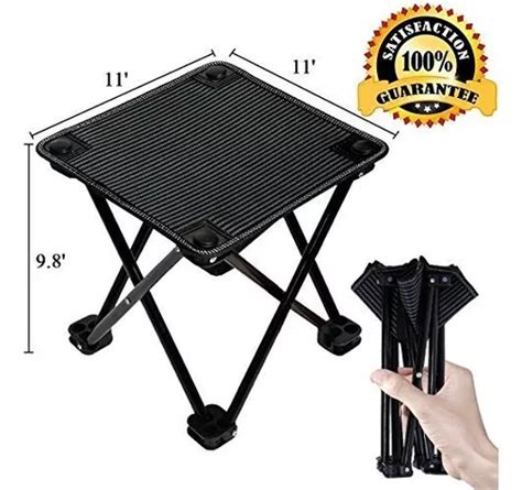 Taburete Plegable Port Til Para Acampar Mini Silla Ple Cuotas Sin