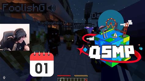 Que Paso El Primer Dia De Qsmp Youtube