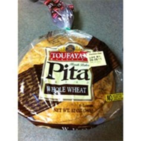 Toufayan Bakeries Pita Bread Whole Wheat Calories Nutrition Analysis