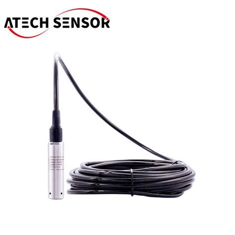 Atech Submersible 4 20ma 0 5v Water Tank Pump Liquid Level Sensor China 30m Level Sensor For