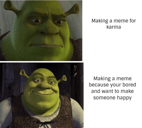 Shrek template best template : r/memes