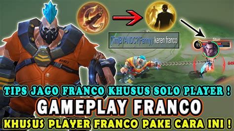 CARA MAIN FRANCO TERBARU TUTORIAL GAMEPLAY HOOK MONTAGE FRANCO TRIK