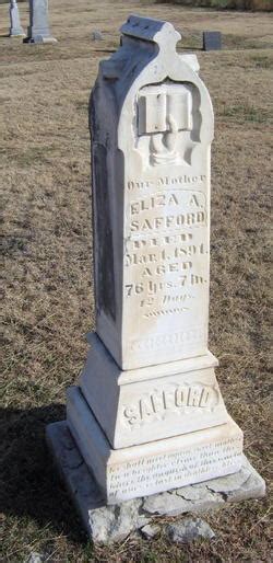 Eliza A Hoard Safford Memorial Find A Grave