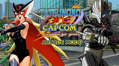 Tatsunoko Vs Capcom Ultimate All Stars Arcade Mode With Doronjo And Karas Youtube