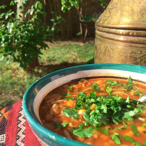 Harira marocaine avec ou sans viande L étoile et le croissant