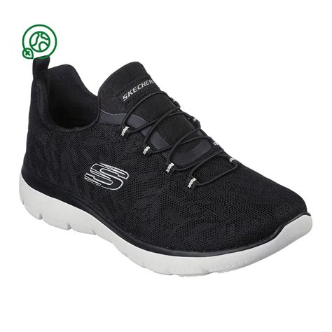 Skechers Summits Good Taste Zapatillas Training Mujer Negroblanco