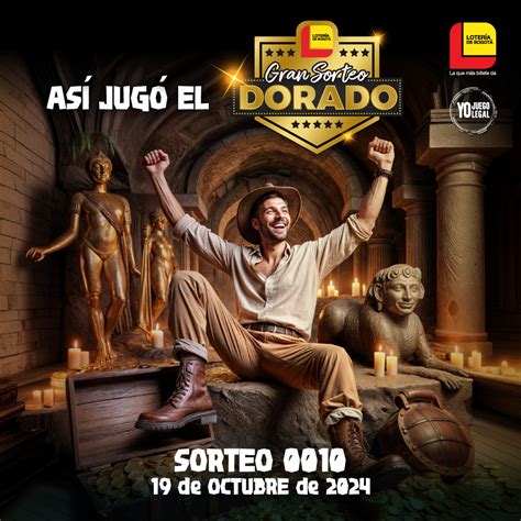 Resultados Gran Sorteo Dorado 19 de octubre 2024 Lotería de Bogotá