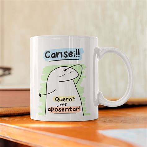 Caneca Flork Cansei Quero Me Aposentar Shopee Brasil