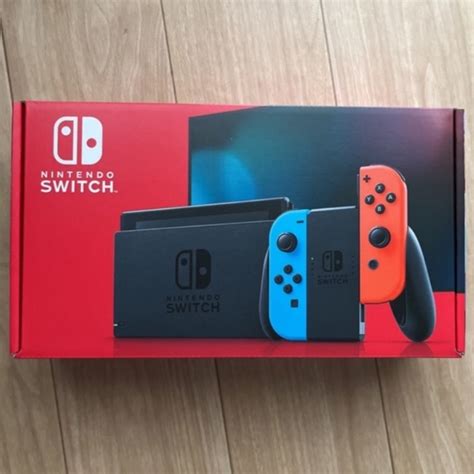 Nintendo Switch 新品未開封★switch 任天堂スイッチ本体 ネオン ニンテンドウの通販 By きのぴー8070s