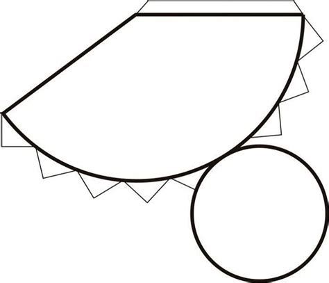 Трафареты развертка конуса 27 фото