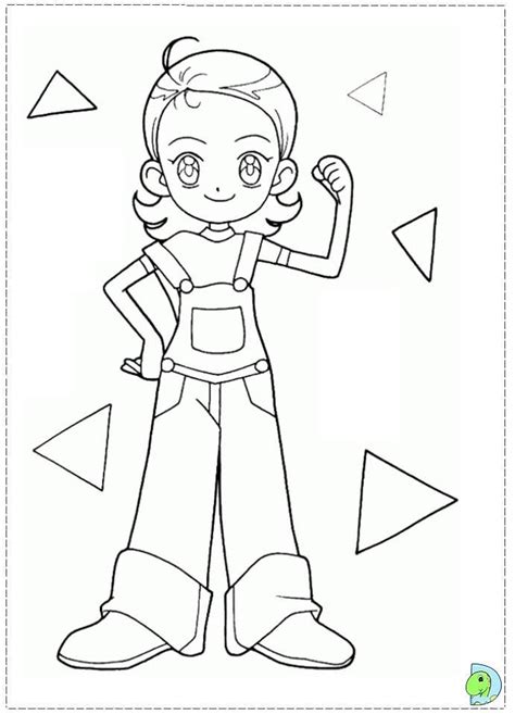 Pin De Majam Rkholt En Magical Doremi Coloring Pages P Ginas Para