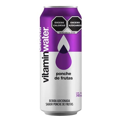 Vitamin Water Bebida Hidratante Sabor A Ponche De Frutas Precio Rappi