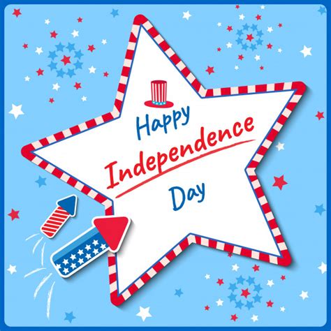 Independence day fireworks | Premium Vector