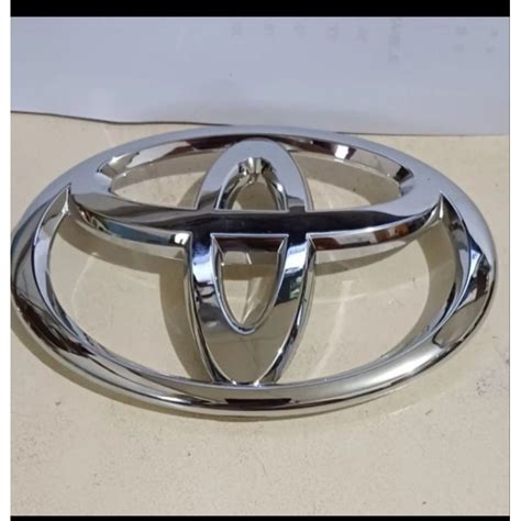 Jual Logo Emblem Grill Depan Toyota All New Avanza 2012 2015 Original