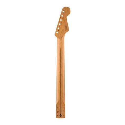 Fender Satin Roasted Maple Stratocaster Left Handed Neck 22 Jumbo Frets 12 Inch Maple Flat Oval