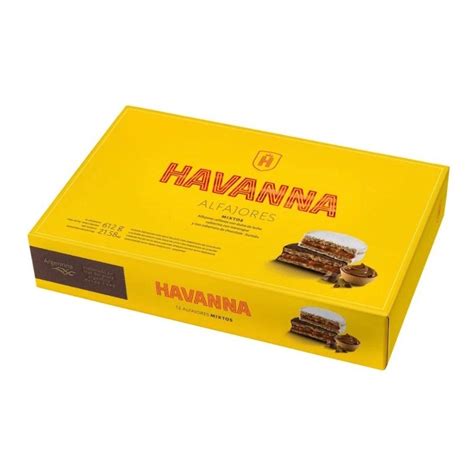 Alfajor Havanna Chocolate Sortido Caixa 12 Unidades Submarino