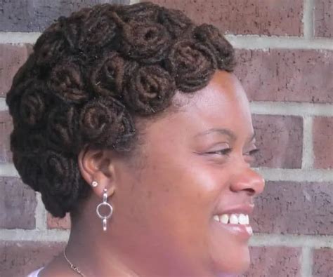 Sensational Pin Curls On Black Hair