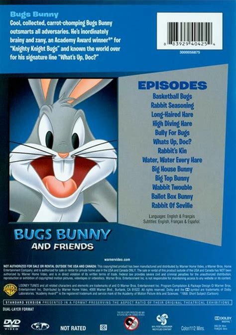 Looney Tunes: Bugs Bunny And Friends (DVD) | DVD Empire