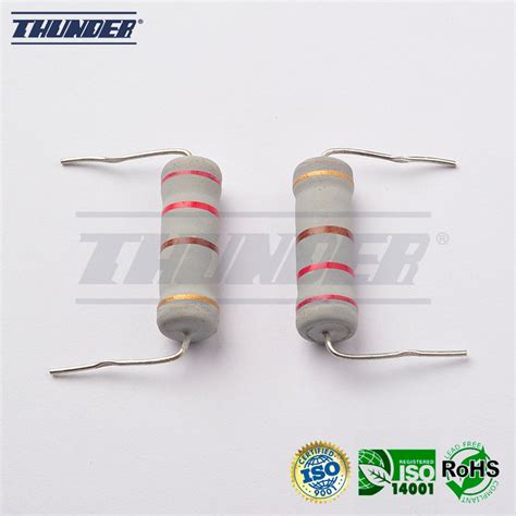 Fusible Wirewound Resistors Flame Proof Fkn Series 帝谷有限公司