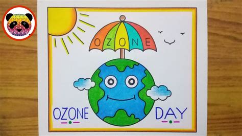 World Ozone Day Drawing Ozone Day Drawing Ozone Day Poster Save