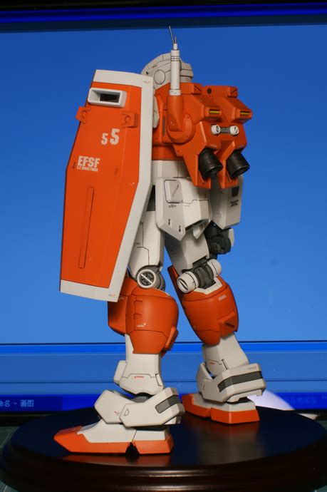 HGUC RGM 79 Powered GM Painted Build Big Size Images GUNJAP