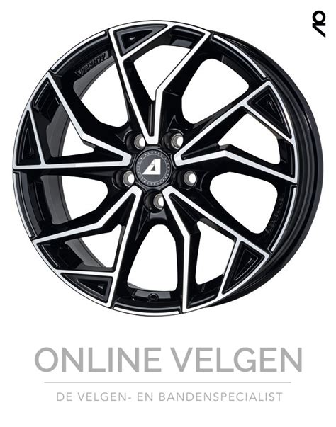 Alutec ADX 02 Diamond Black Polished 18 Inch Online Velgen