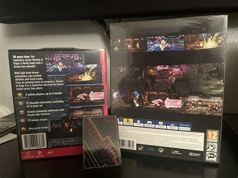 Streets Of Rage 4 Signature Edition Classic Edition LRG PS4 EBay