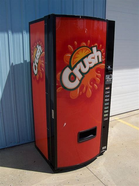 Orange Crush Vending Machine Vending Machine Orange Crush Gumball