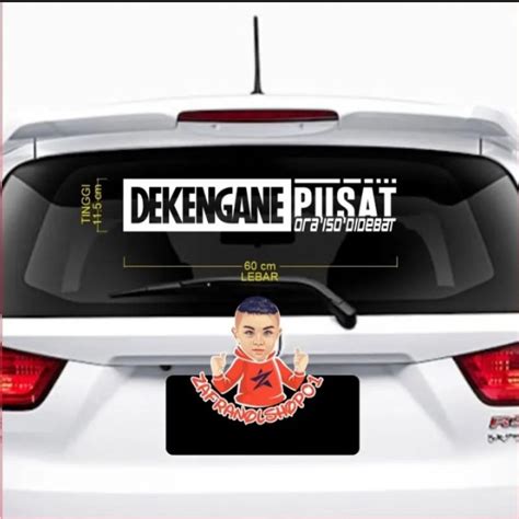 Jual Stiker Viral Dekengane Pusat Shopee Indonesia