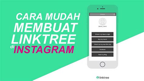 Cara Mudah Membuat Linktree Di Instagram Youtube