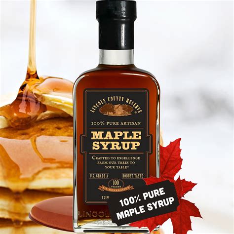 Maple Syrup Lincoln County Reserve 12 Oz Dutchman S Store