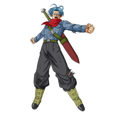 Trunks Goku Black Render 2 [sdbh World Mission] By Maxiuchiha22 On